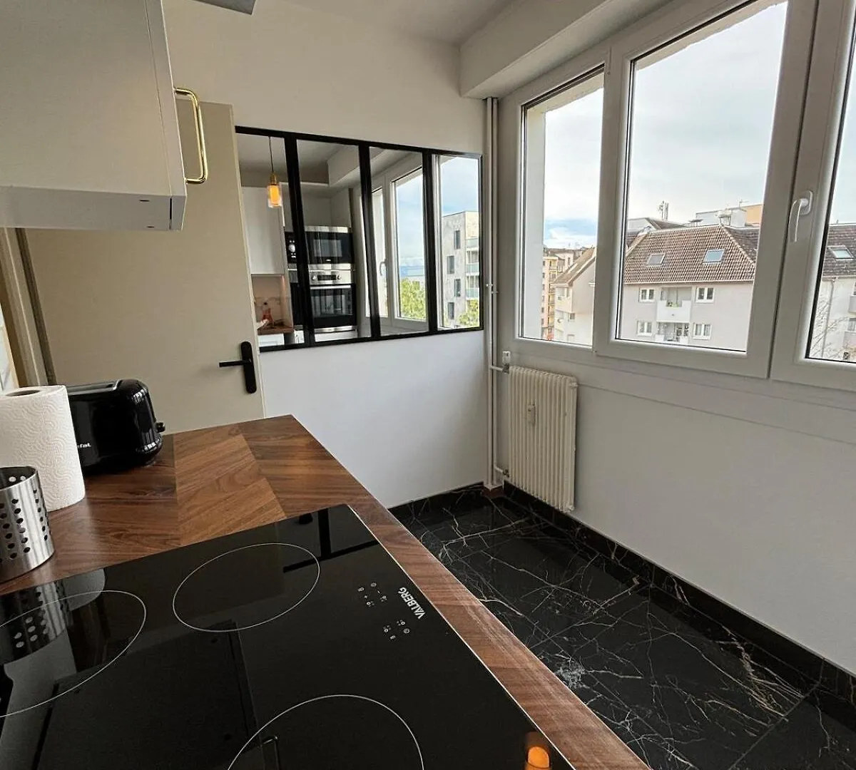 Le Golden Acces Direct Tramway Geneve Avec Parking Apartment Ambilly